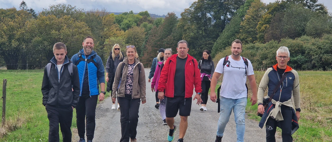 Ostravská pobočka si užila teambuilding v okolí Slezské Harty